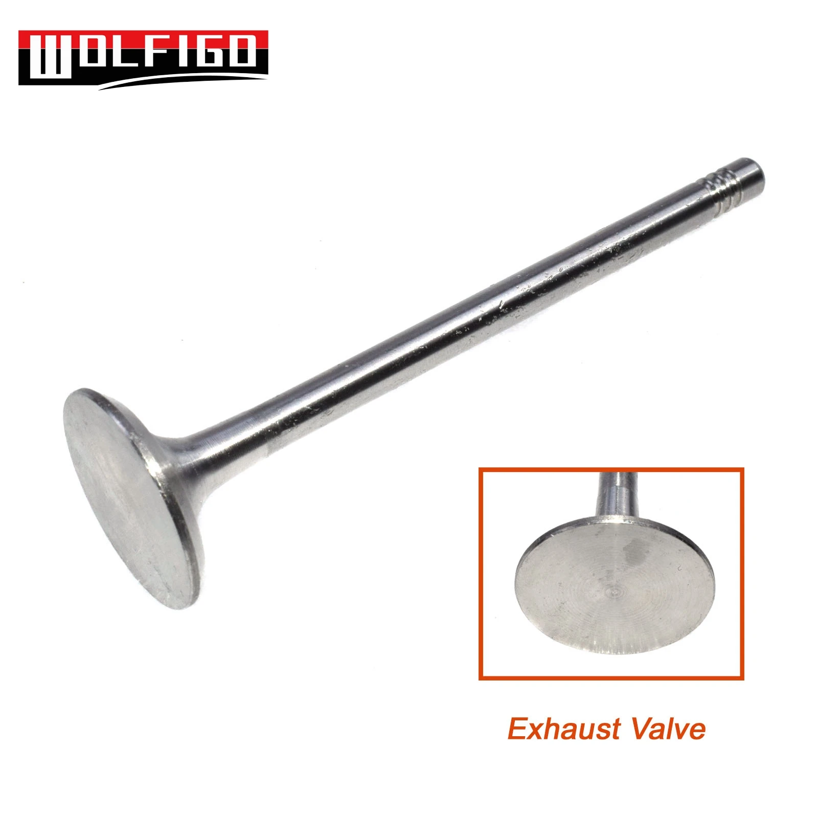 1 PC Exhaust WOLFIGO Впускной Выпускной клапан и шток сальник для VW Golf G-TI тигуан Жук AUDI 06D109601M, 06D 109 601 M, 06D109611H, 036109675A - Цвет: 1 PC Exhaust