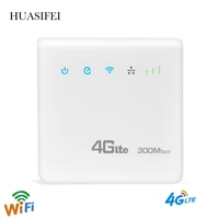 huasifei lte modem 4g router 300mbps wireless wifi 3g4g lte mobile routers unlocked global hotspot wi fi router with sim card