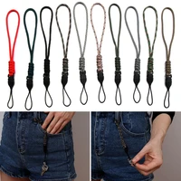 strength parachute cord emergency survival backpack hanging rope key ring camera anti lost lanyard paracord keychain