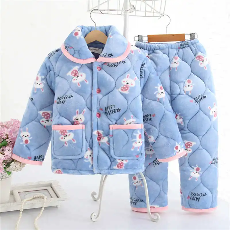 6169 pajama sets Pijama infantil; детская одежда; зимние пижамные комплекты; утепленная Пижама; комплект; детские пижамы; детская фланелевая одежда для сна; пижамы для младенцев - Цвет: 6169 pajama sets