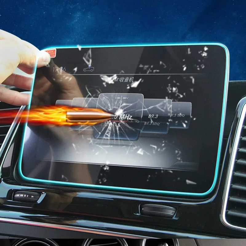 Мембрана для навигации на приборной панели клейкая пленка Mercedes Benz GLE W166 coupe c292 350d