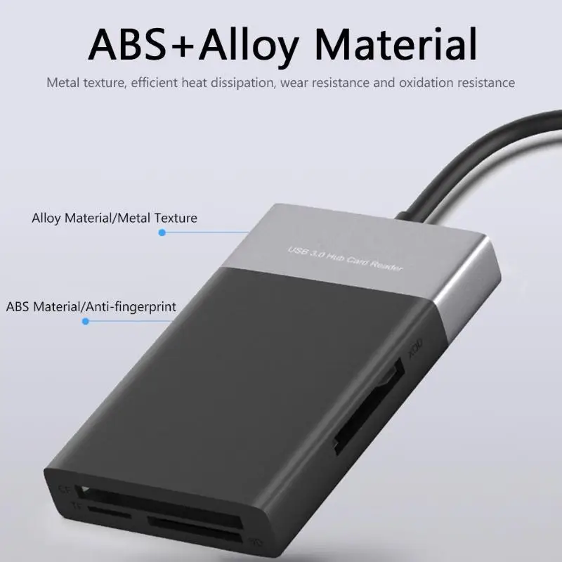 USB 3 0 кард ридер SD SDHC MicroSD TF CF USB3.0 U флэш диск OTG карта адаптер для Macbook Dell ASUS samsung