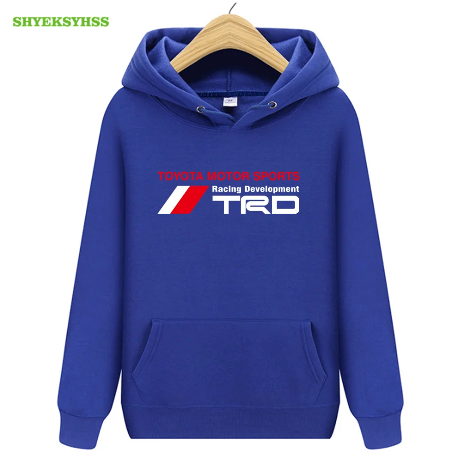 

Spring Autumn Men's Hoodies Toyota Motorsport TRD Print Hoodie Men's Fashion Regular Clothing Tops Casual Sweatshirt 2020