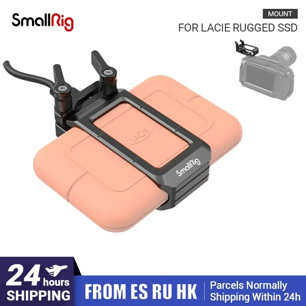 Зажимное крепление SmallRig для камеры DSLR жесткого диска LaCie кабель SSD и USB Type C