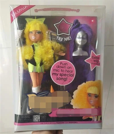 Модная фигурка Bratz Bratzillaz, кукла, несколько вариантов, лучший подарок для ребенка, 1 шт - Цвет: Лиловый