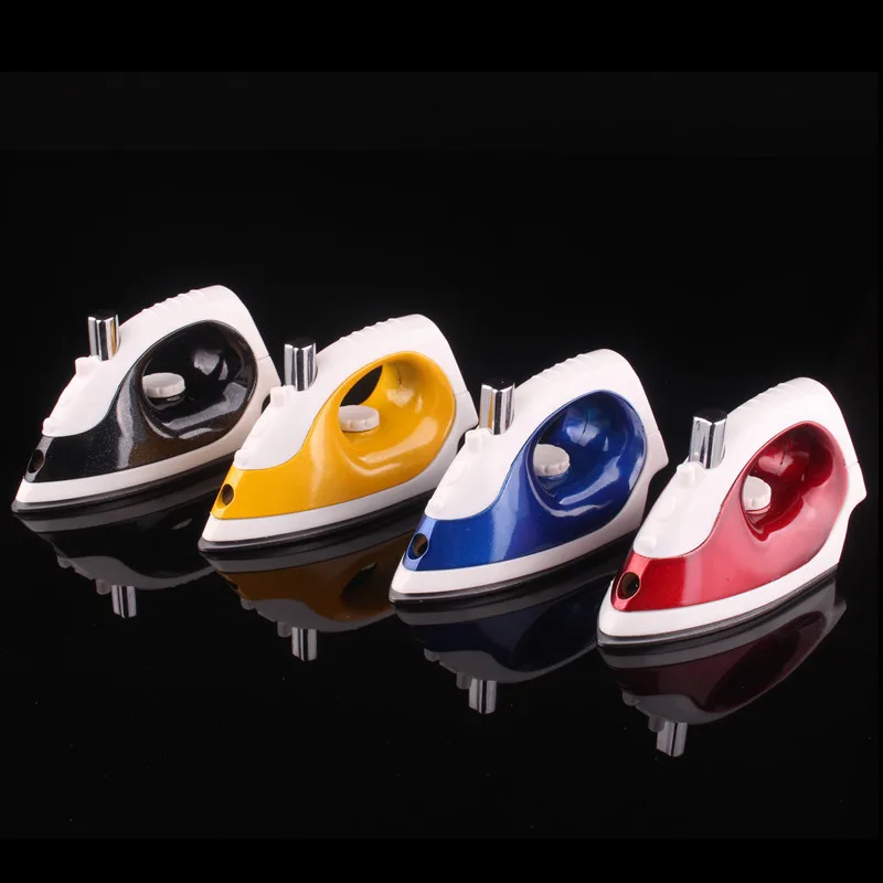 Многоцветный Новая зажигалка креативная надувная электрическая железная Форма сигарета бутановый газ забавные зажигалки для коллекция украшений для дома 30 шт - Цвет: Многоцветный