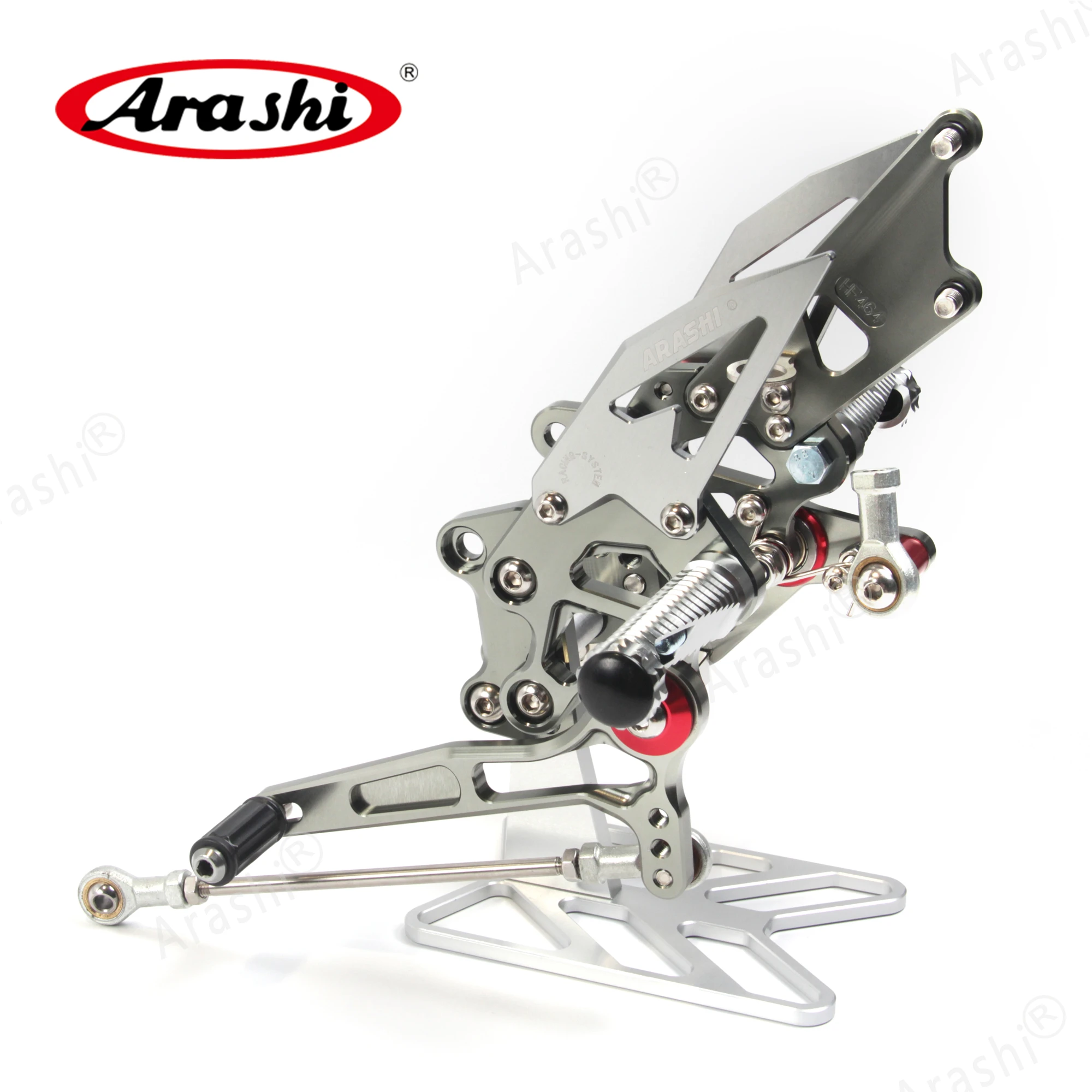 Араши CNC регулируемый Rider задняя Подножка для KAWASAKI NINJA 250R 2008 2012 подножки задние