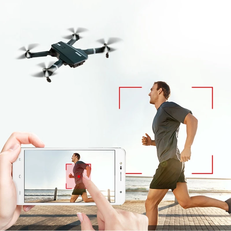 

S107 4K 720P WIFI Camera Drone Quadcopter FPV Drones RC Helicopter Hight Hold Follow One Key Return