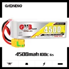 GAONENG GNB 4500mAh 6S 22,8 V 100C200C светильник Вес HV Lipo Батарея AS150 разъем для fpv-дронов с дистанционным управлением вертолётом и бла (беспилотный летательный аппарат RC Запчасти