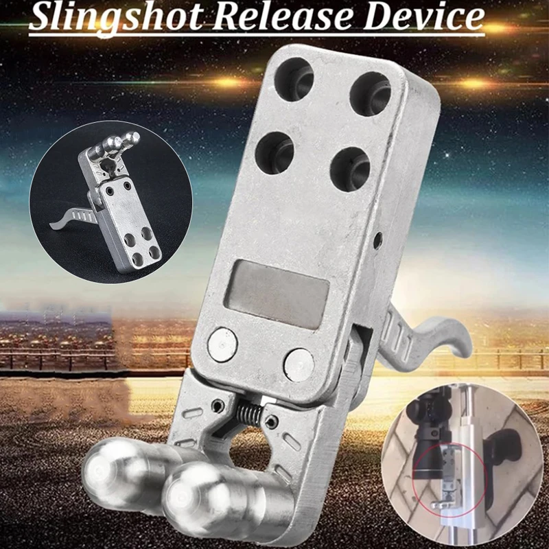 

Slingshot Release Device Stainless Steel Polishing Diy Catapult Rifle Trigger Power Tool Accessories Wristband Shot Bow Accessor