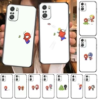 spiderman cute phone case xiaomi redmi note 10 pro 6 7 7s 8 redmi note 8 pro case note 9 9s 9t 9se 10 5g smartphone cases