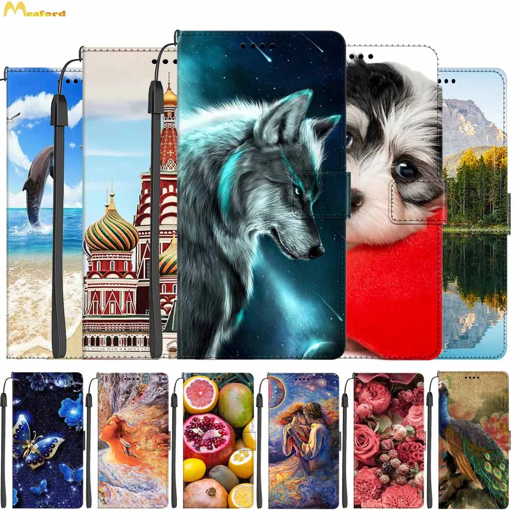 

For Nokia G60 5G Leather Cases G20 Wallet Cover For Nokia G11 Plus Phone Bags Luxury Card Slots Book Case G 60 Cute Design Soft