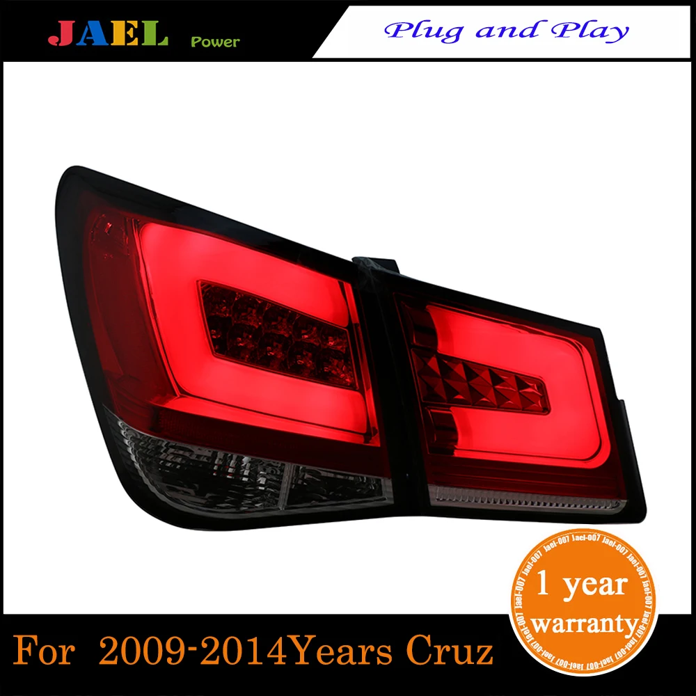 Задний фонарь светодиодный задний фонарь для Chevrolet Cruze 2009-2014yeurs DRL сигнал поворота стоп Обратный Свет