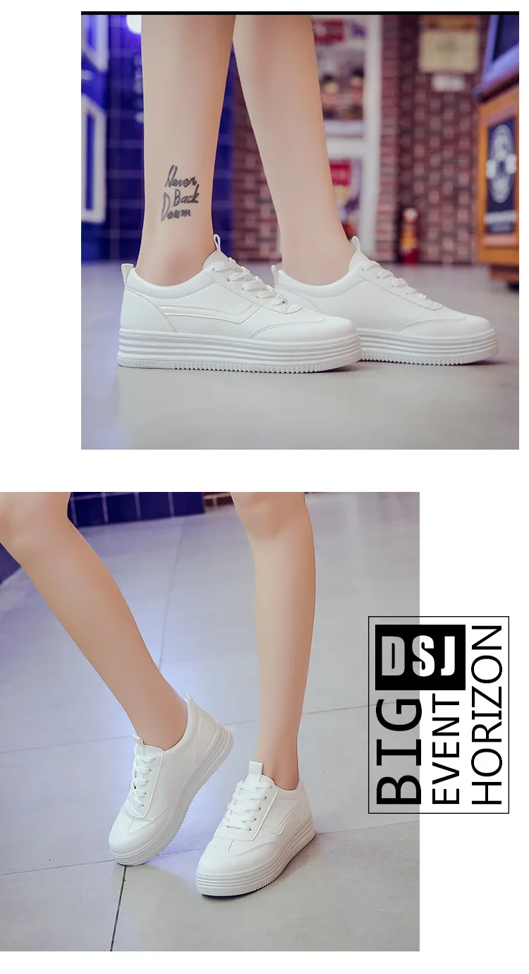 Women Shoes Autumn New Style Casual Sports Fashion Shoes Korean-style Stylish Versatile White Shoes Women's