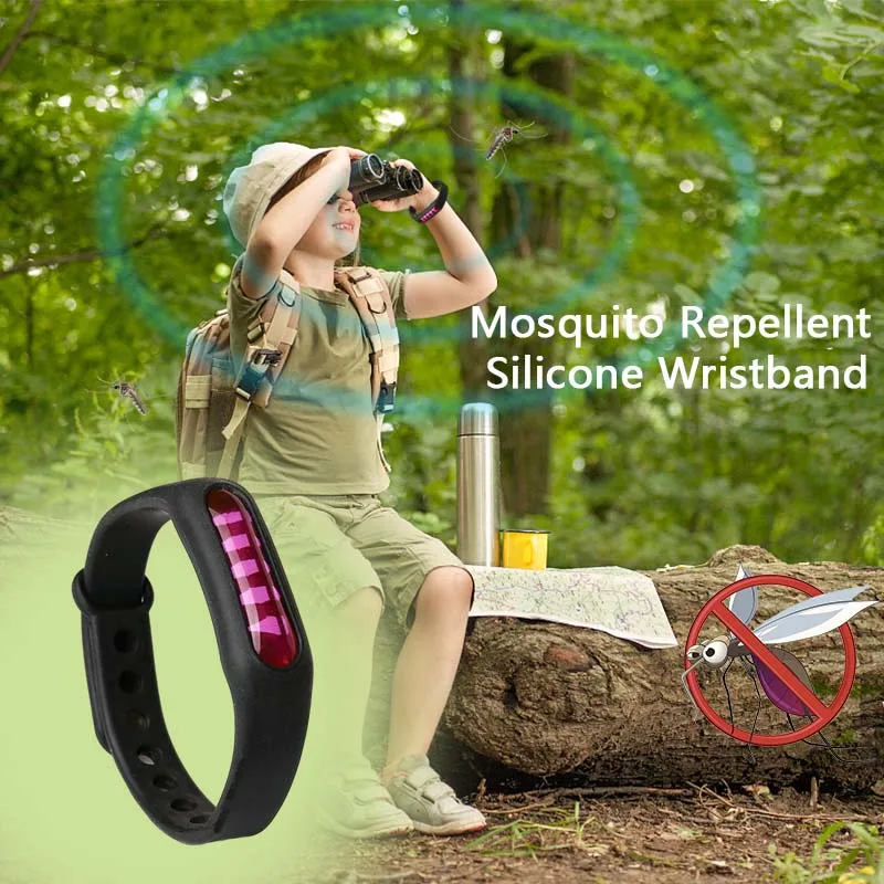 Летние комаров силиконовый браслет для детей и взрослых капсулы насекомых