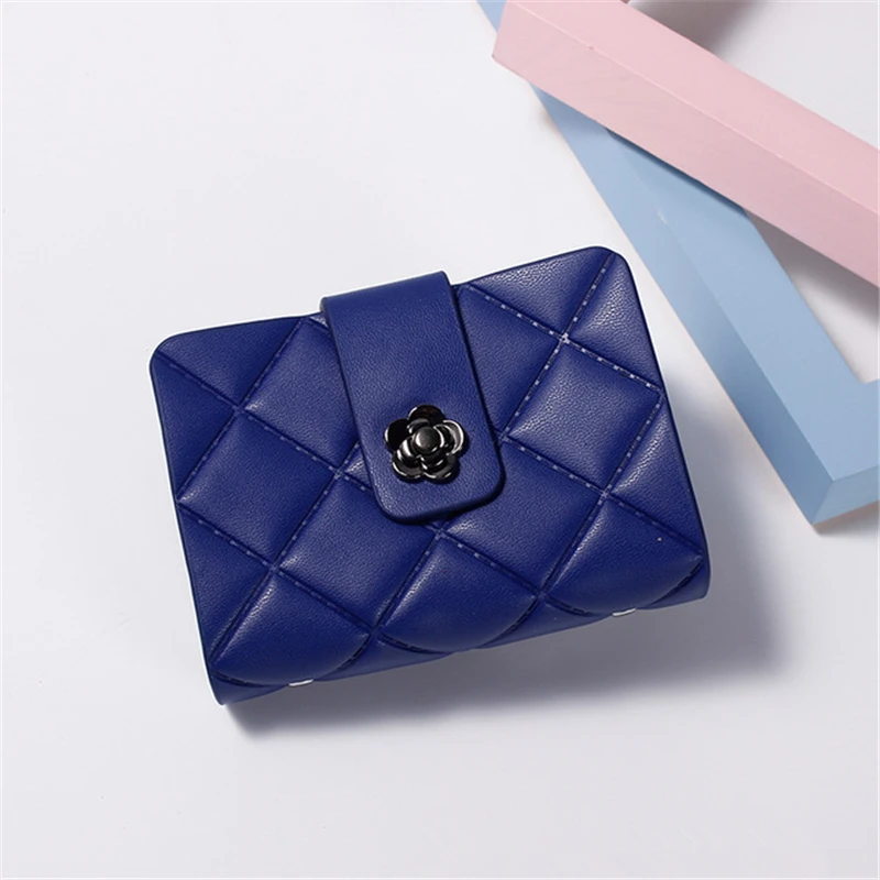 High Quality Genuine Leather Wallet Small Women Rfid Credit Card Holder Wallets Short Purse Female Coin Sac Femme | Багаж и сумки