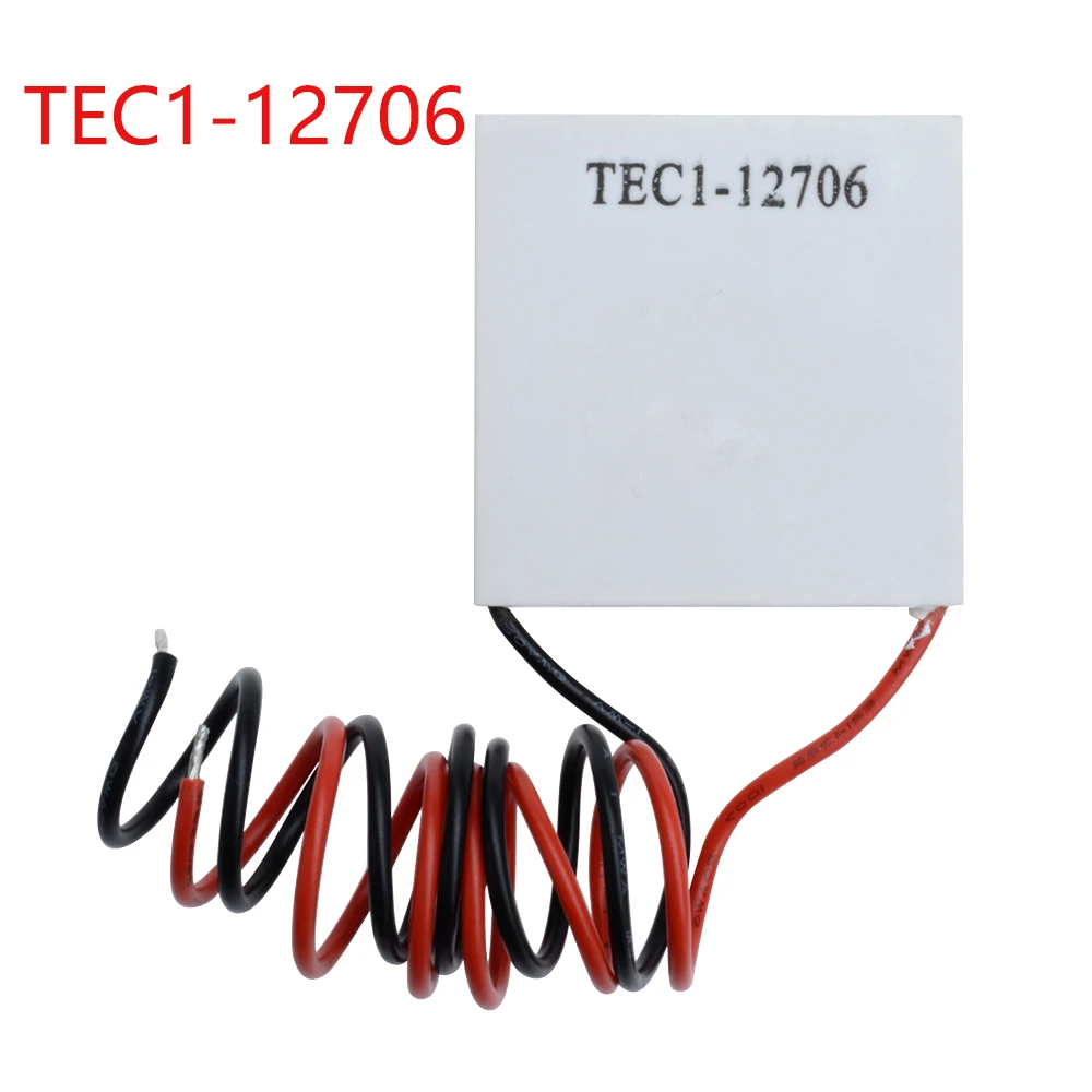 TEC1-12706 TEC112706 Термоэлектрический охладитель Пельтье 40*40 мм 12 В модуль элементов