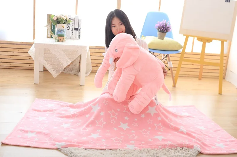 2020 Слон Мягкая Подушка Большой Игрушки мягкие животные плюшевые игрушки детские