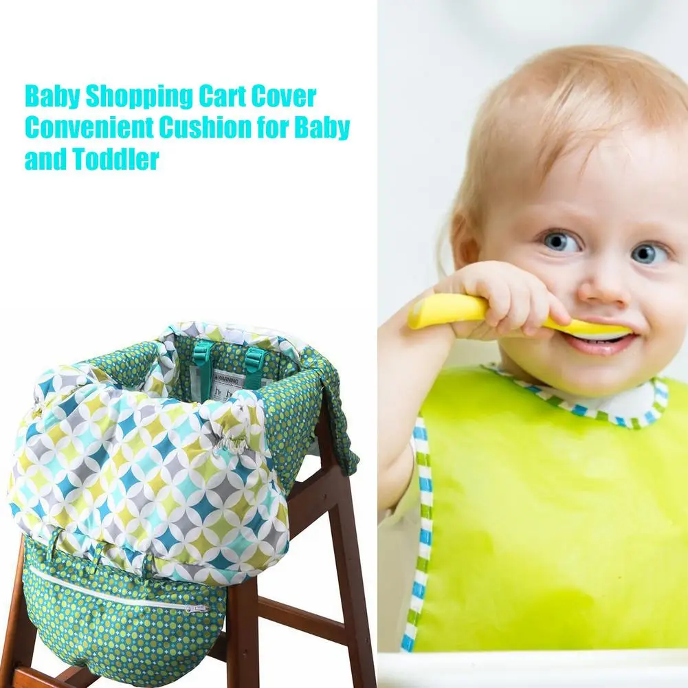 

Multifunctional Baby Children Folding Shopping Cart Cover Baby Shopping Push Cart Protection Cover Safety Seats For Kids