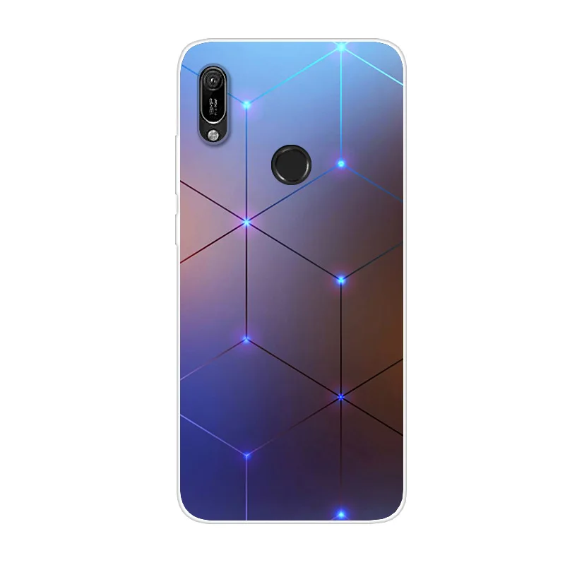 Чехол для huawei Y6, мягкий силиконовый защитный чехол с принтом, чехол для huawei Y6, MRD-LX1, MRD-LX1F, Y 6,, 6 лет