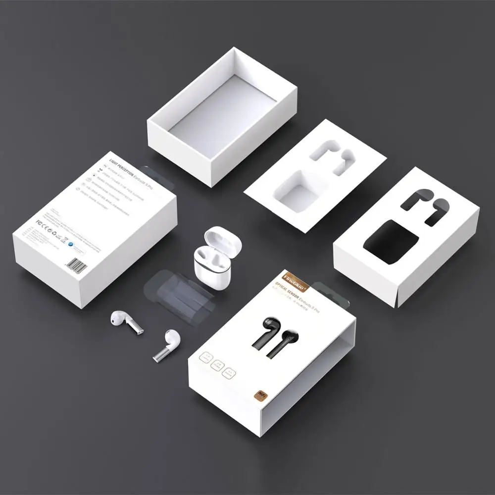 

FULAIKATE New TWS Bluetooth 5.0 Earphone for Samrt Mobile Phone Wireless Headset Sports Running Ridding Portable Music Earpiece