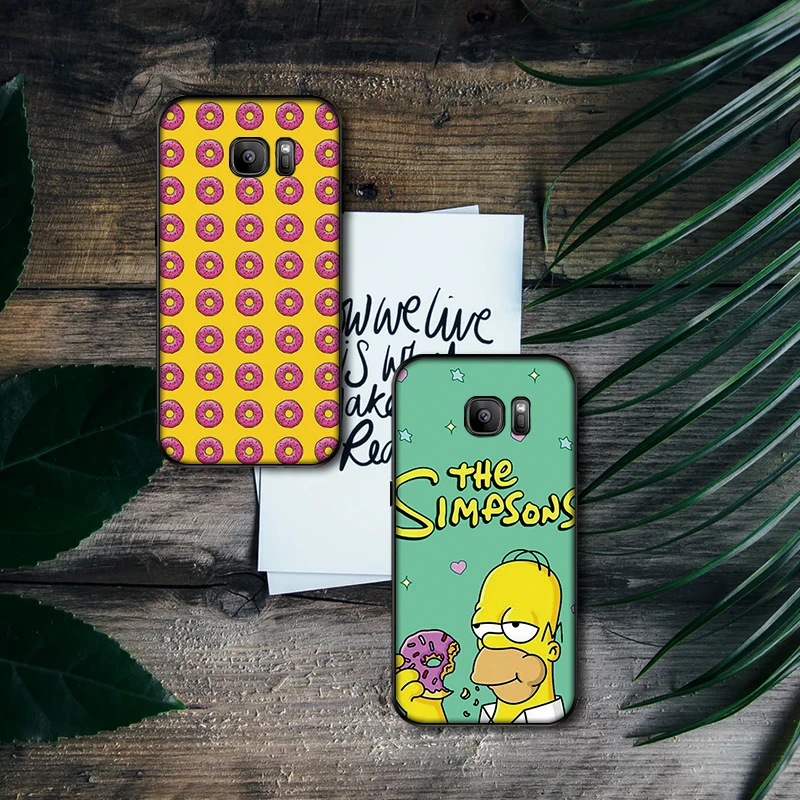 Мягкий силиконовый чехол для телефона Samsung Galaxy S6 S8 Edge S7 S9 Plus S10 S10E Note 9