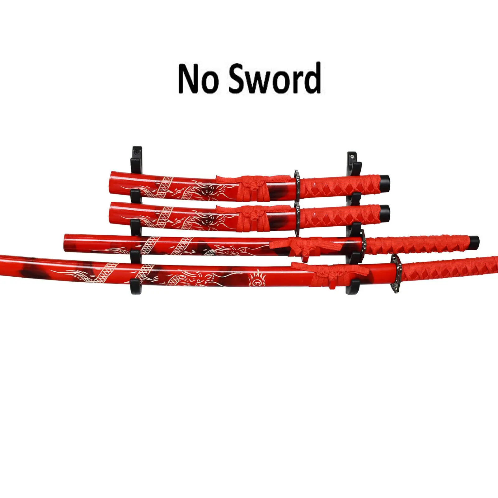 2 шт./лот 5 уровня настенное крепление самурайский меч катана Дисплей держатель