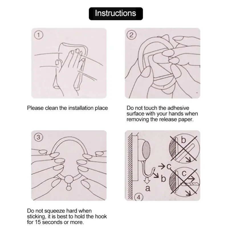 4 стиля выбрать вешалки белые Сильные самоклеющиеся двери стены присоска