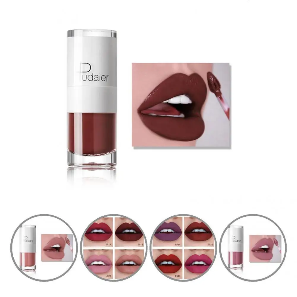 

3g Lip Glaze Safe Natural Mild Mini Candy Color Long Lasting Vivid Lip Gloss for Female Lip Color Liquid Lipstick