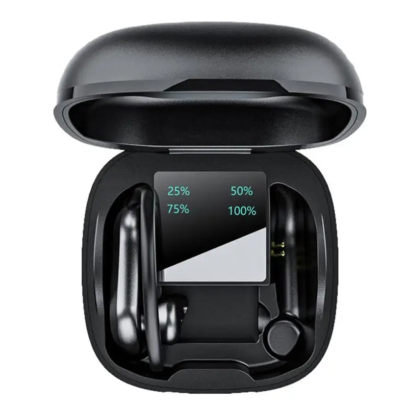 

MD03 TWS Wireless Bluetooth Headphones Stable Ear-Hook Touch Control Digital Display For Oppo Huawei Iphone Xiaomi Sport Earbuds