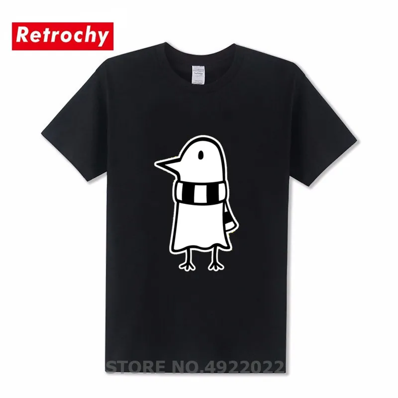 Японское ретро-стиль футболка с героями мультфильмов ночная рубашка черная