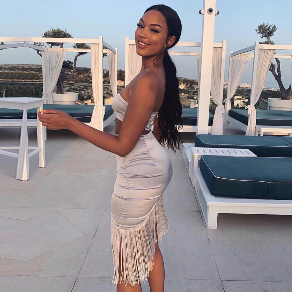 2019 новейшее облегающее для вечеринки со знаменитостями Платье женское без