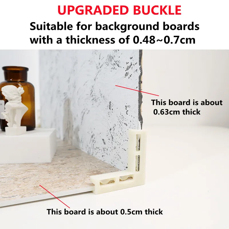 Реквизит для фотосъемки доска фона с дополнительной пряжкой фон из мрамора и