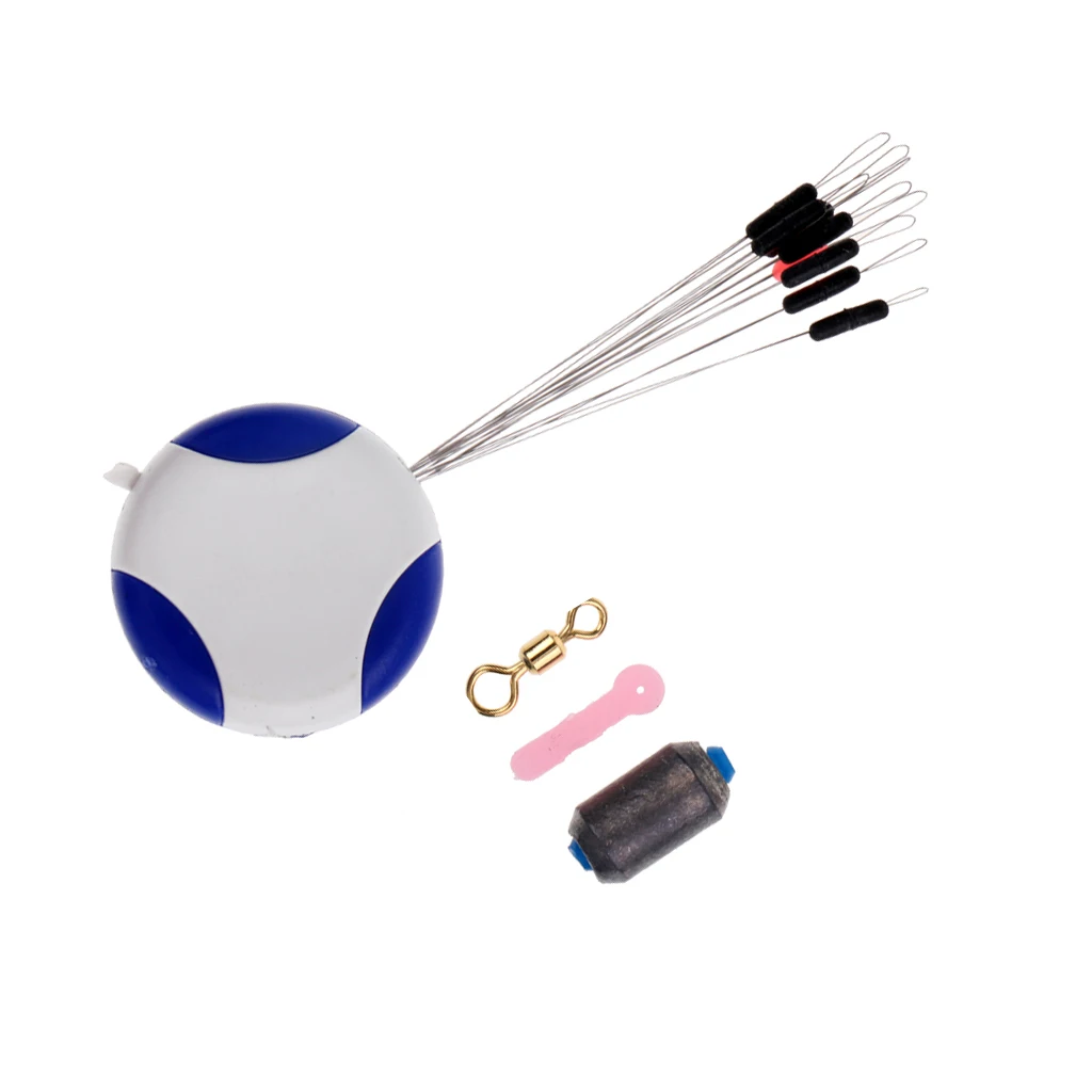4 in 1 Fishing Tackle Tools - Space Beans Sheet Lead Float Seat and Swivels 5 Size Available |