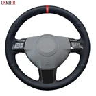 Черная искусственная кожа, искусственная кожа, сделай сам, для Opel Astra (H) Signum Corsa 2004-2009 зафлр (B) 2005-2014 Vectra (C)