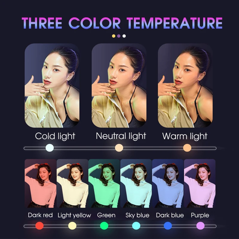 KINDLOV Bluetooth селфи палка заполняющий свет со штативом светильник для смартфона