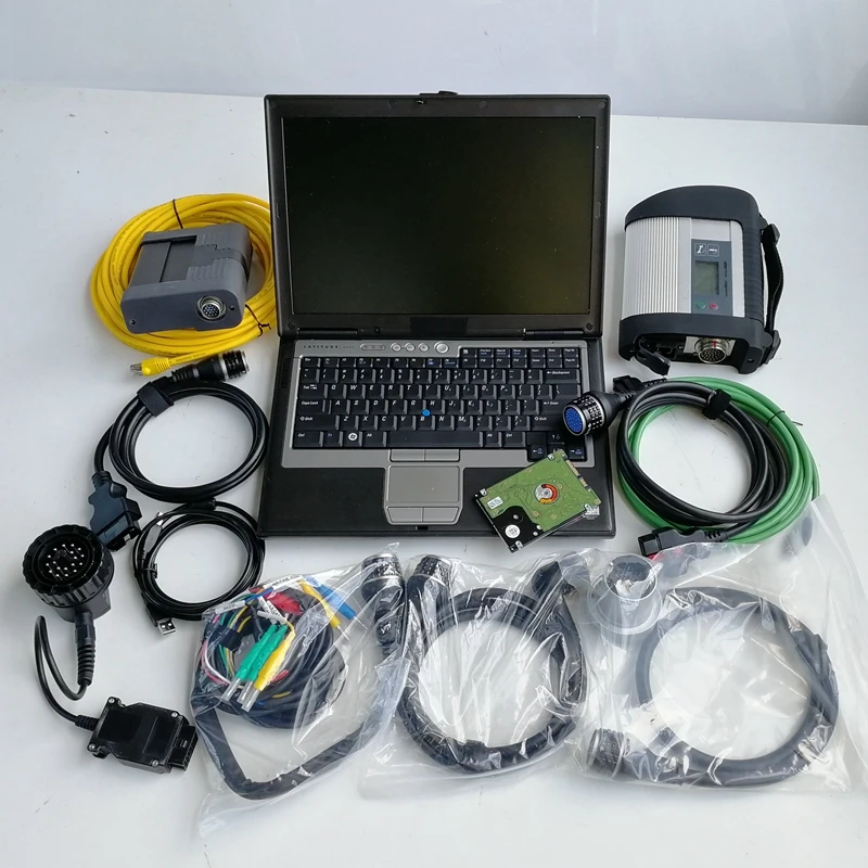 

Latest software for Mb Star C4 and Icom A2 2in1 used laptop D630 4G 1TB HDD For Automotivo Diagnostic tool & Scanner