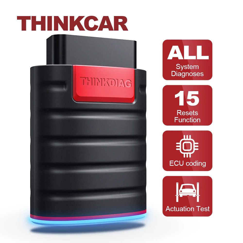THINKCAR OBD2 Bluetooth диагностический инструмент ThinkDiag OBD 2 код ридер сканер Авто 15