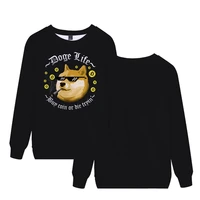 dogecoin t shirt men women long sleeve tops bitcoin cryptocurrency art dogecoin to the moon t shirt high quality child top