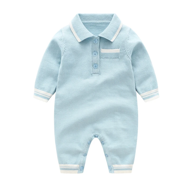 Одежда для маленьких мальчиков комбинезоны с длинными рукавами новорожденных
