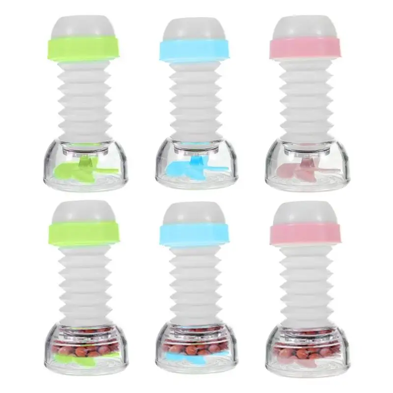 Поворотный на 360 градусов Водосберегающие фильтры кран двойной излив кухонные