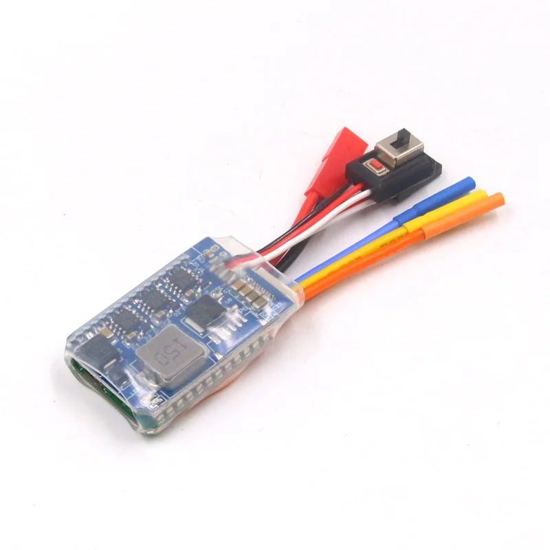FATJAY 45A бесщеточный сенсорный ESC SD 2S 7 4 В батареи 3 режима с 5 В/6A BEC для 1/28 1/20 1/24 RC