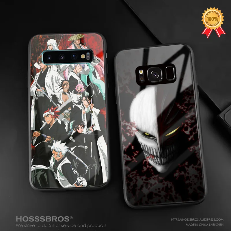 Чехол для телефона Bleach Ichigo Kurosaki мягкий силиконовый чехол из закаленного стекла в