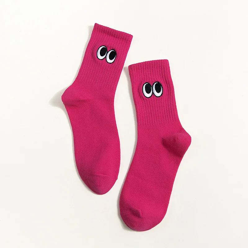 Красные носки милые Короткие Носки с рисунком женские зимние короткие для
