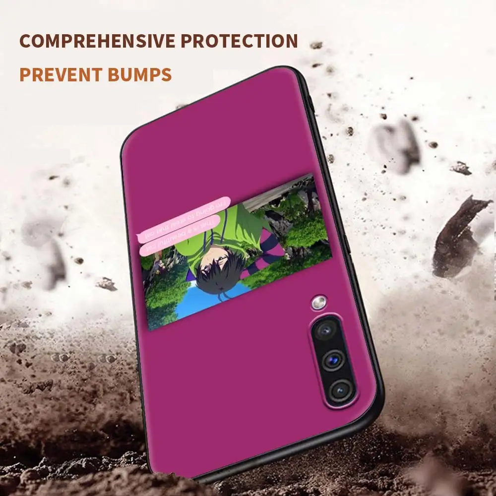 

SK8 The Infinity Cartoon Case For Samsung Galaxy A50 A10 A70 A20e M31 A30 A40 A02s M30s M21 M11 F41 Shockproof TPU Black Cover