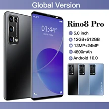 Rino8 Pro – smartphone compact à bas prix, avec écran de 5.8 pouces, 13 millions de pixels + 2400 pixels, nouvelle collection  (3)