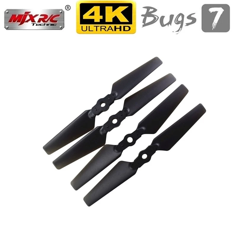 Запасные части для дрона MJX Bugs 7 B7 RC лопасть пропеллера 4 шт./лот или 10 шт. в