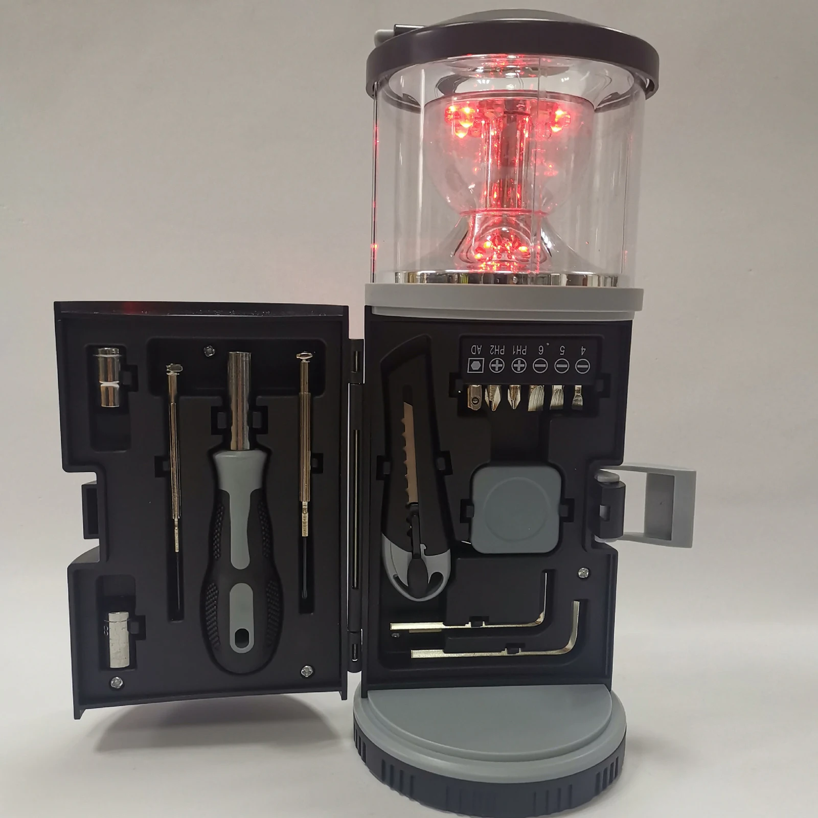 

Multifunctional LED Camping Lantern Battery Operated Lights Super Bright Portable Lantern Camping Lights With Built-In Tools