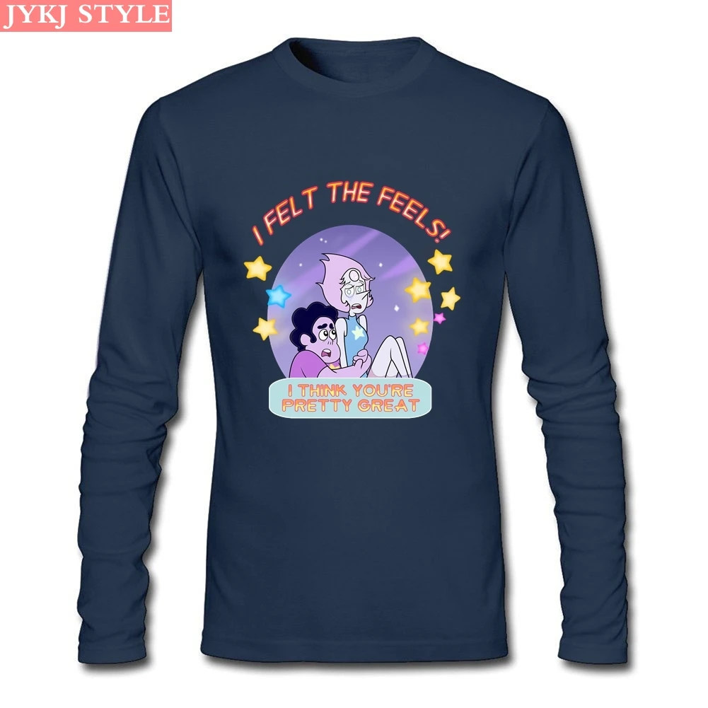 Steven universe 6 T рубашка на заказ с длинным рукавом мужская одежда Бесплатная доставка