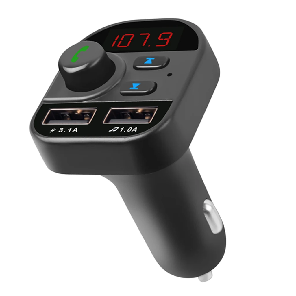 

Bluetooth 5,1 FM-передатчик стерео радио плеер USB разъем Громкая связь